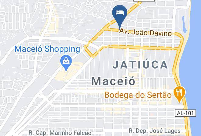 Maceio - Hotel Pousada Lagoas Maps