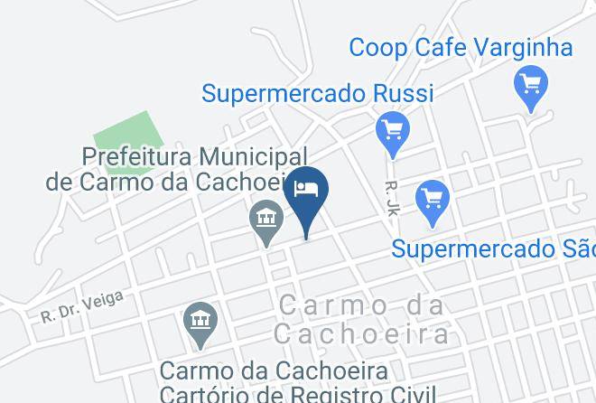 Carmo Da Cachoeira - Hotel Pousada Mansur Maps