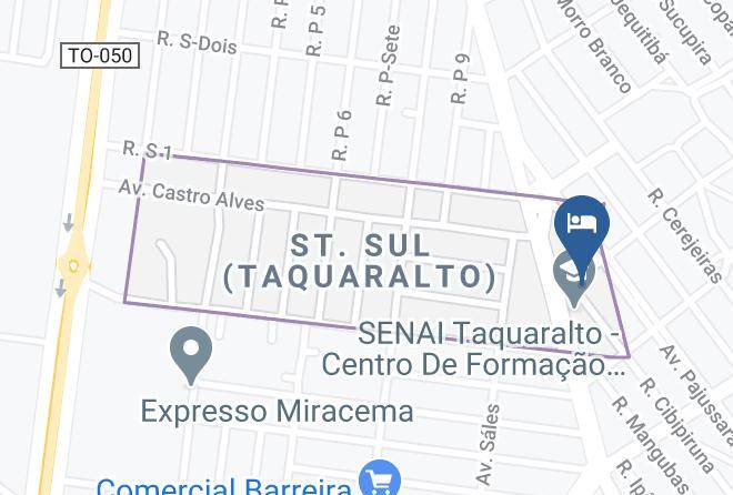 Palmas - Hotel Pousada Miosotis Maps