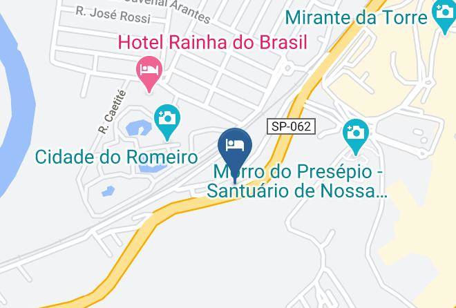 Aparecida - Hotel Pousada Monte Oliveira Maps