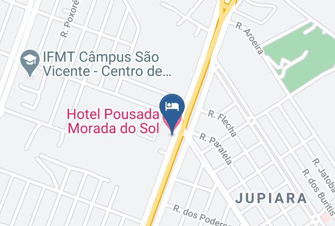 Campo Verde - Hotel Pousada Morada Do Sol Maps