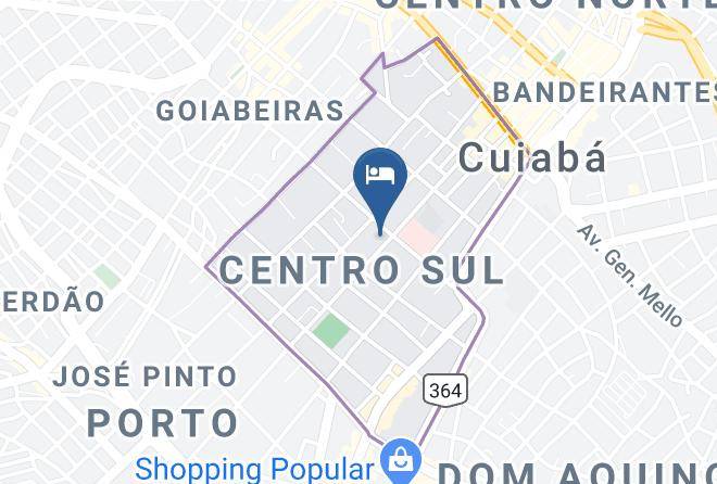 Cuiaba - Hotel Pousada Pantanal Maps