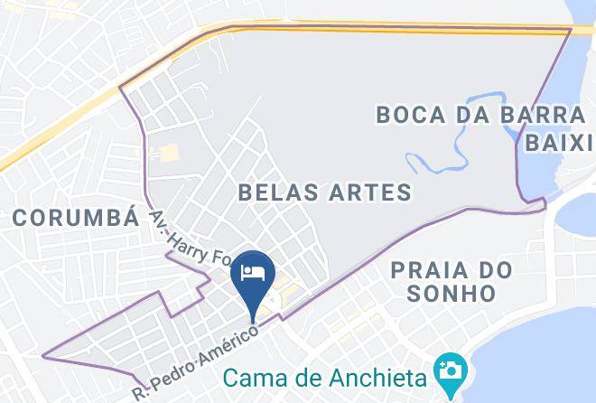 Itanhaem - Hotel Pousada Paraiso Maps