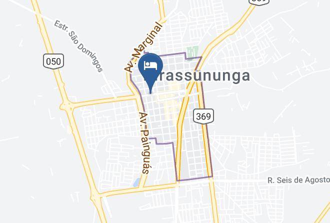 Piracununga - Hotel Pousada Paulino Maps