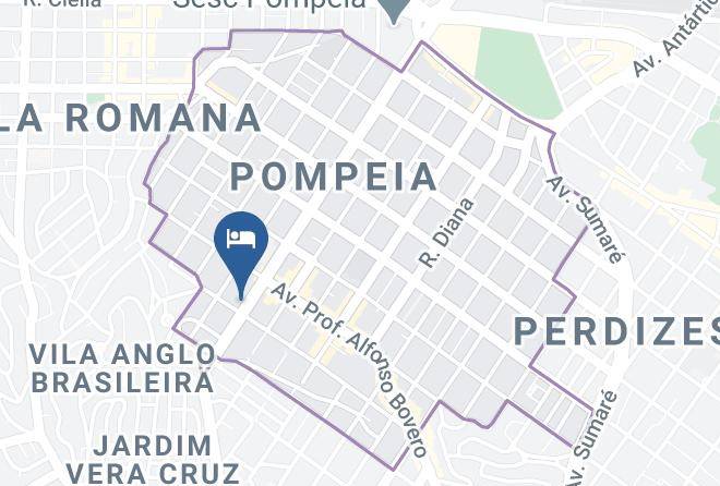 Sao Paulo Perdizes - Hotel Pousada Perdizes Maps