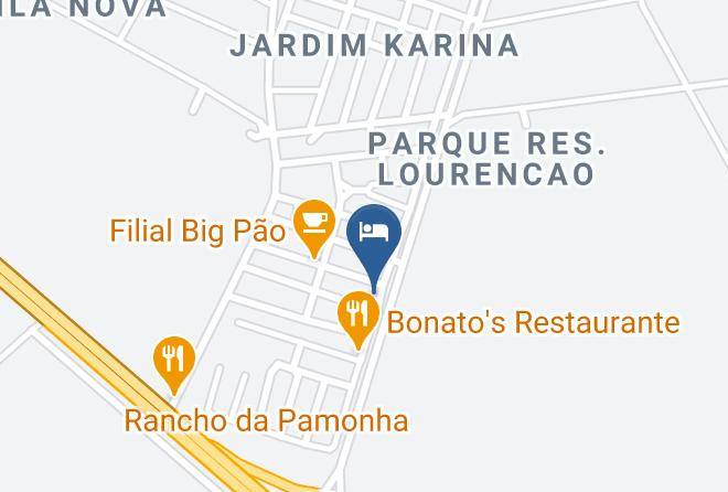 Areiopolis - Hotel Pousada Portal Maps