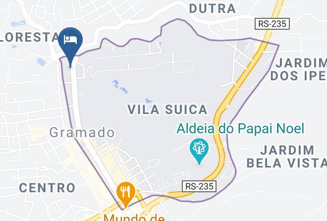 Gramado - Hotel Pousada Querencia Maps