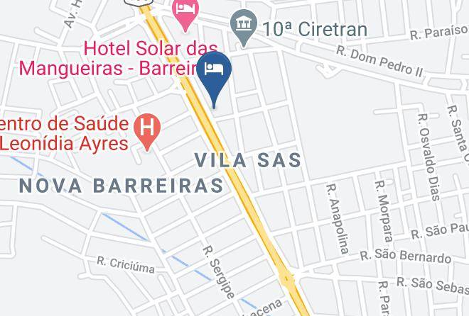 Barreiras - Hotel Pousada Rancho Verde Maps