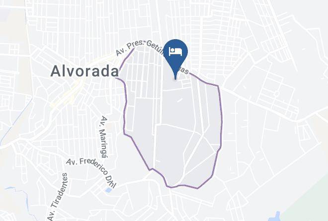 Alvorada - Hotel Pousada Recanto Aconchegante Maps