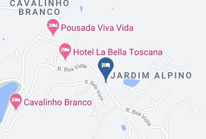 Aguas De Lindoia - Hotel Pousada Recanto Da Cachoeira Maps
