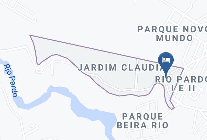 Sao Jose Do Rio Pardo - Hotel & Pousada Recanto Do Rio Pardo Maps
