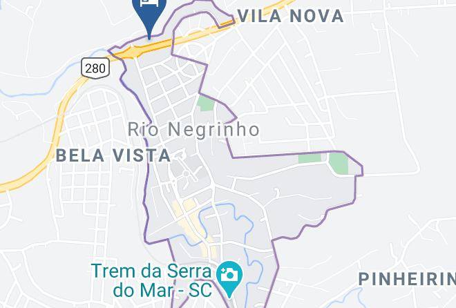 Rio Negrinho - Hotel Pousada Rio Negrinho Maps