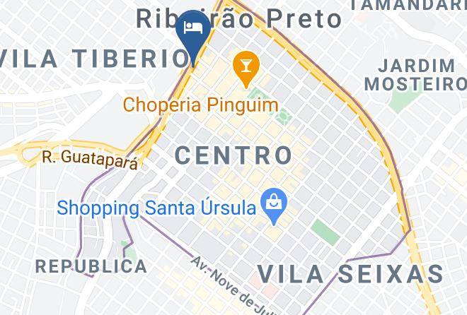 Ribeirao Preto - Hotel Pousada Rius Maps