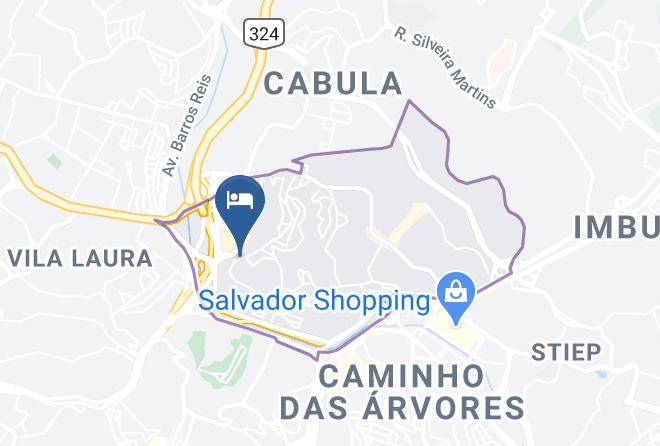 Salvador - Hotel Pousada Salvador Maps