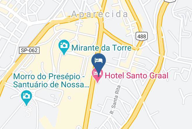 Aparecida - Hotel Pousada Sao Benedito Aparecida Sp Maps