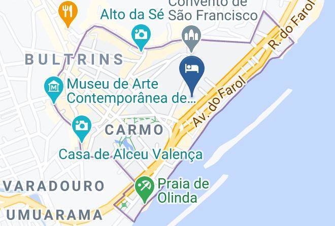 Olinda - Hotel Pousada Sao Francisco Maps