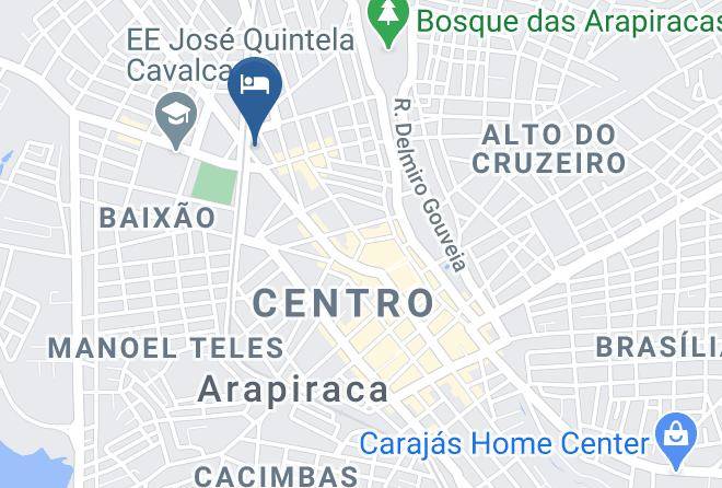 Arapiraca - Hotel Pousada Sao Geronimo Maps