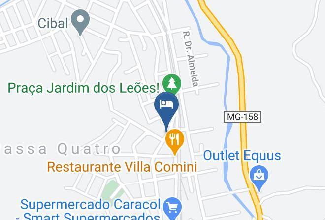 Passa Quatro - Hotel Pousada Sao Rafael Maps