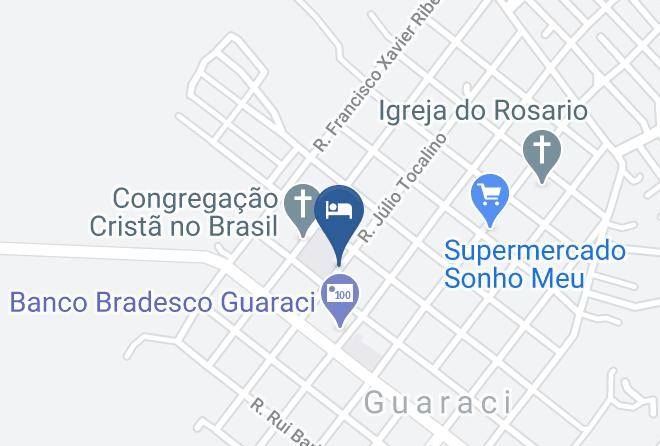 Guaraci - Hotel Pousada Sete De Setembro Maps