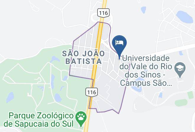 Sao Leopoldo - Hotel Pousada Sinos Maps