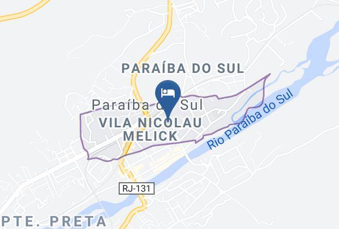 Paraiba Do Sul - Hotel Pousada Sossego Maps