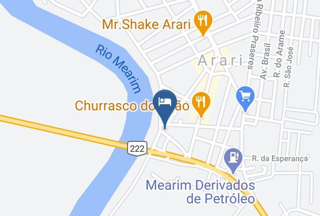 Arari - Hotel Pousada Sousa Maps