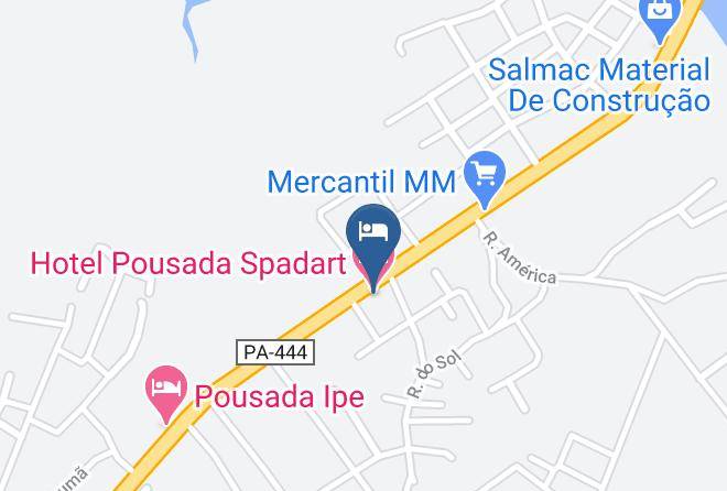 Salinopolis - Hotel Pousada Spadart Maps