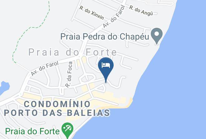 Mata De Sao Joao - Hotel Pousada Tatuapara Maps