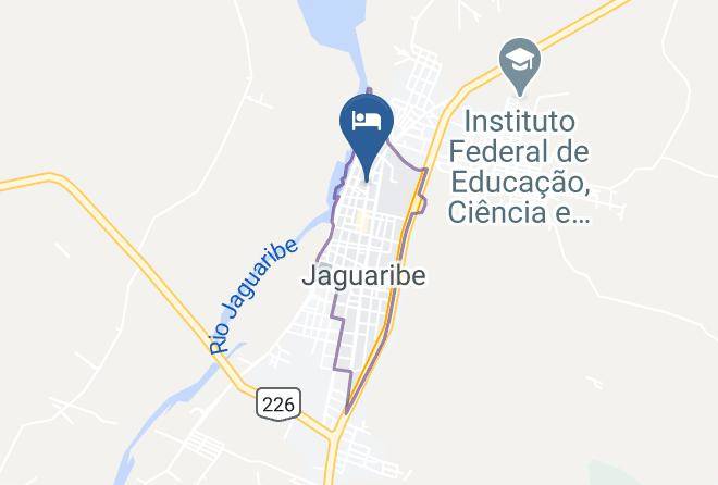 Jaguaribe - Hotel Pousada Tico Sat Maps