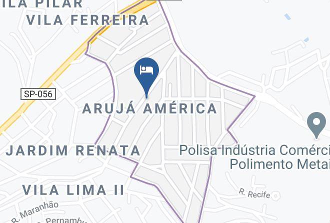 Aruja - Hotel Pousada Toka Do Skillo Maps