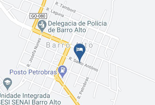 Barro Alto - Hotel Pousada Tres Filhos Maps