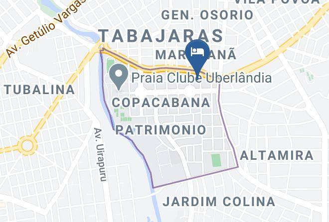 Uberlandia - Hotel Pousada Triangulo Mineiro Maps