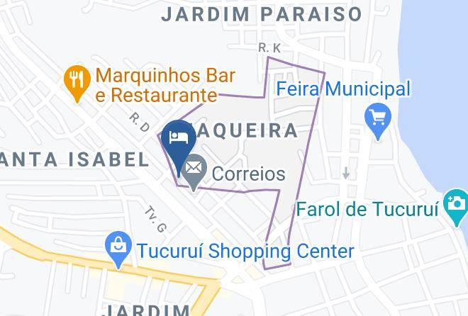 Tucurui - Hotel Pousada Tucurui Maps