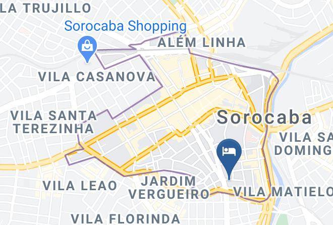 Sorocaba - Hotel Pousada Urso Branco Maps