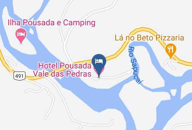 Paraguacu - Hotel Pousada Vale Das Pedras Maps