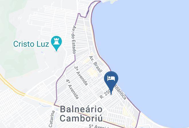 Balneario Camboriu - Hotel Pousada Verdes Mares Maps