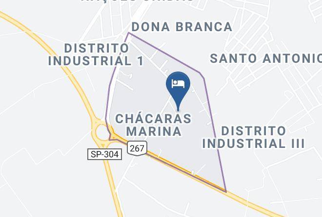 Ibitinga - Hotel Pousada Vivenda Do Portal Maps