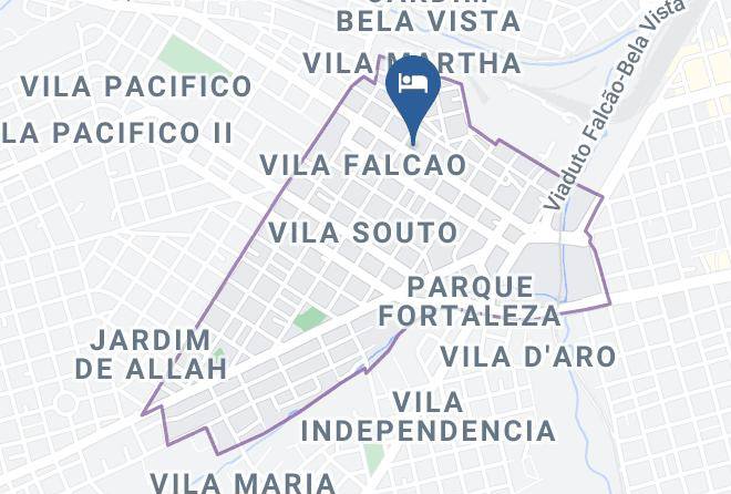 Bauru - Hotel Pousada Viver Bauru Maps