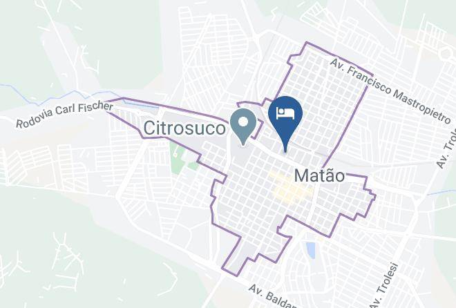 Matao - Hotel Pouso Novo Maps