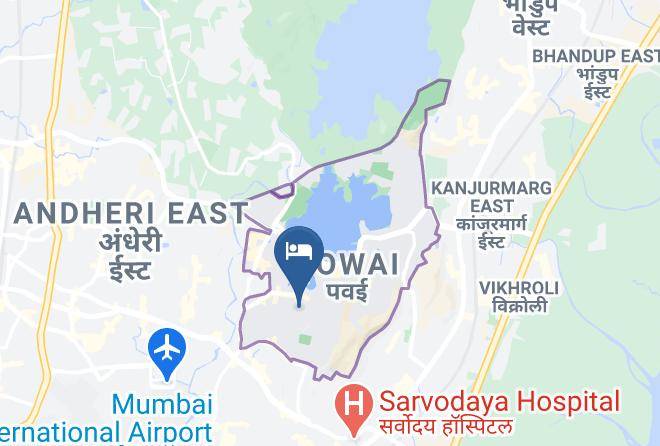 Mumbai - Hotel Powai Comfort Maps