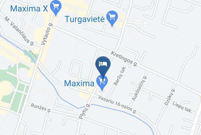 Palanga - Hotel Poznaiby Maps