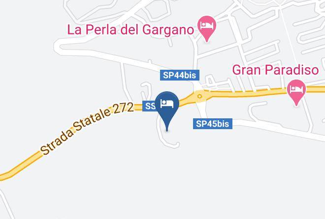 Foggia - Hotel Pozzo Cavo Maps
