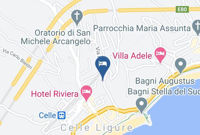 Savona - Albergo Pozzuolo Maps