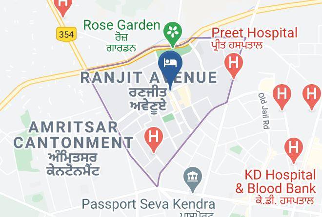 Amritsar - Hotel Pr Residency Maps