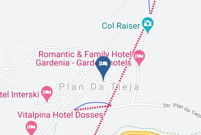 Bolzano - Hotel Pra Tlusel Maps