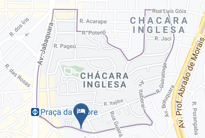Sao Paulo Vila Da Saude - Hotel Praca Da Arvore Maps