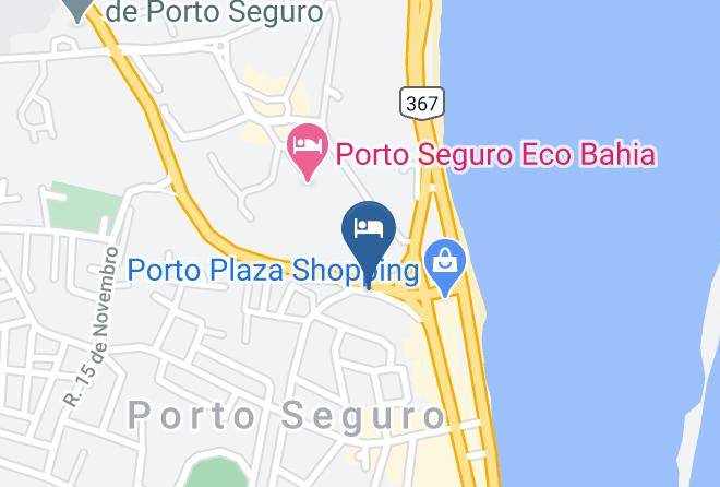Porto Seguro - Hotel Praca Do Cabral Maps