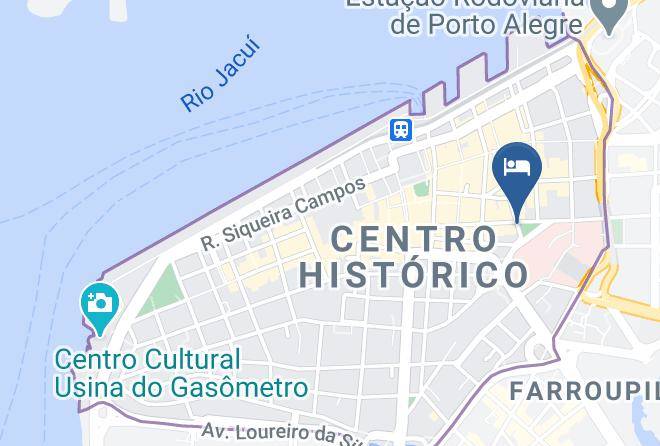 Porto Alegre - Hotel Praca Dom Feliciano Maps