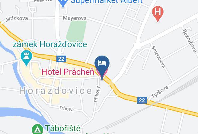 Klatovy - Hotel Prachen Maps