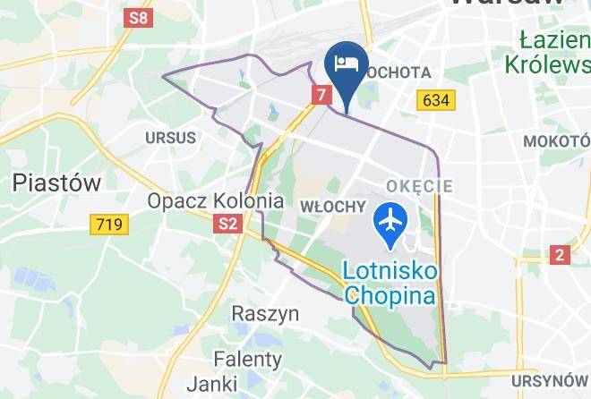 Warsaw - Hotel Pracowniczy Metro W Warszawie Maps
